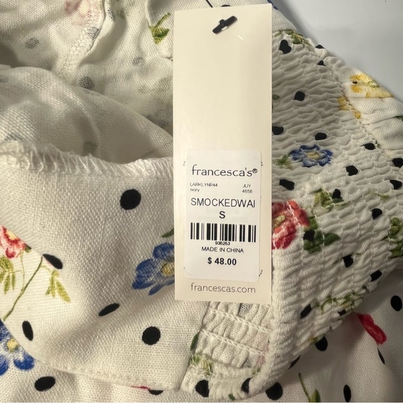 JENNIE POLKA DOT FLORAL MIX SHORTS - Picture 8 of 10